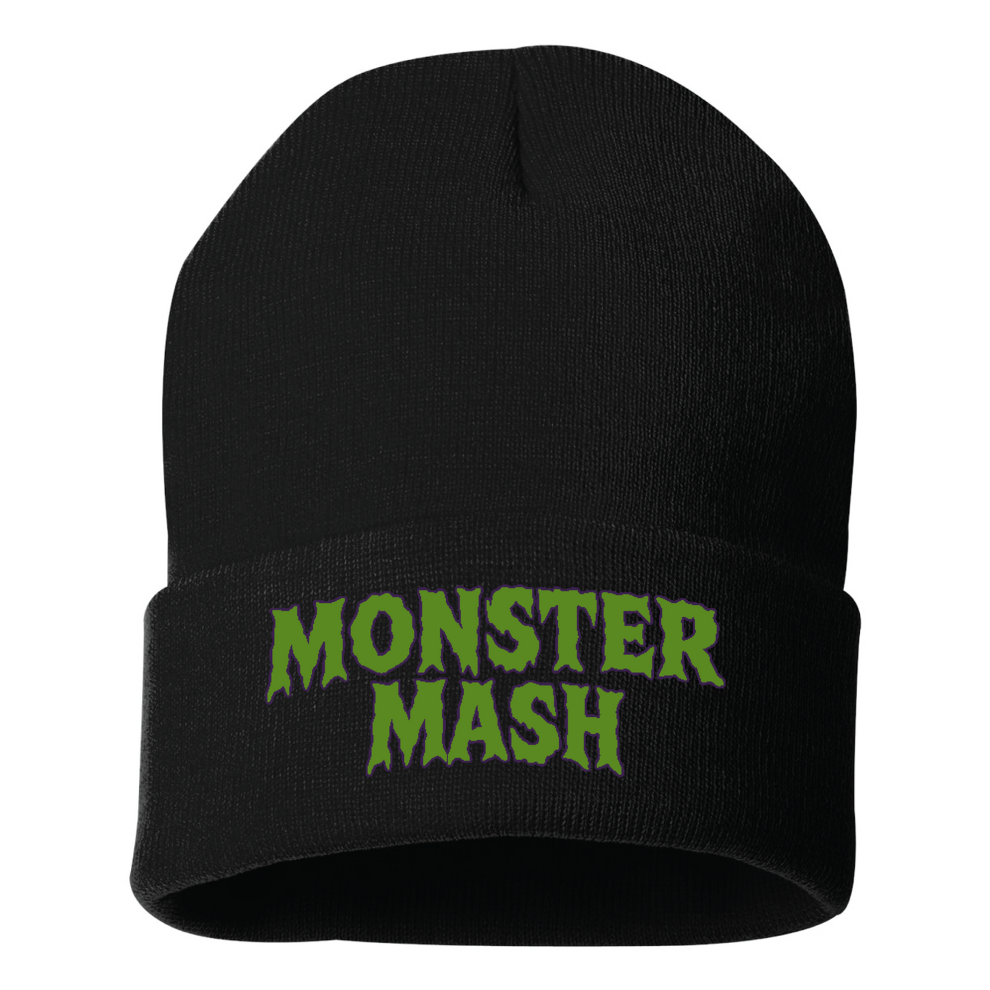 Monster Mash Embroidered Beanie