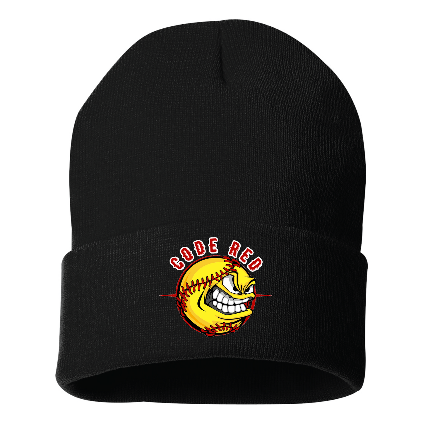 Code Red Embroidered Beanie