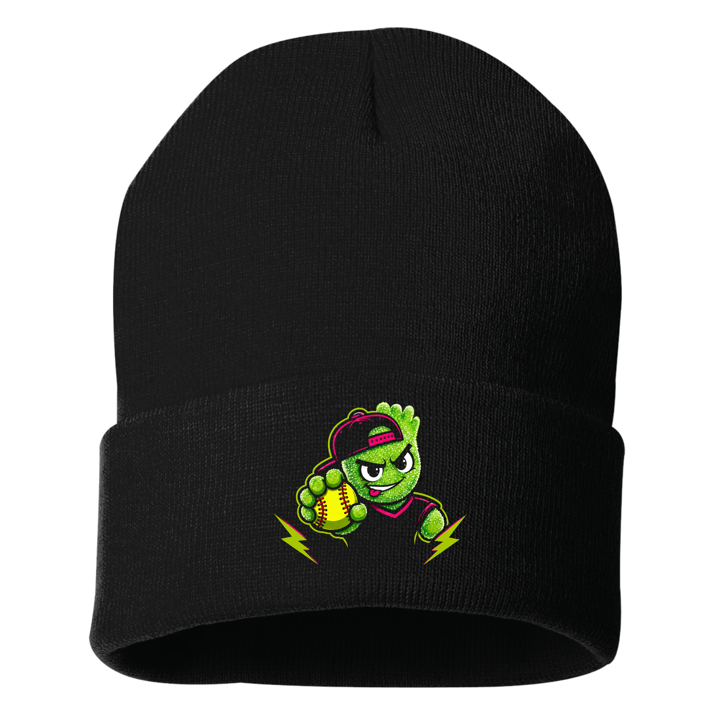 Sour Pitch Kids Embroidered Beanie