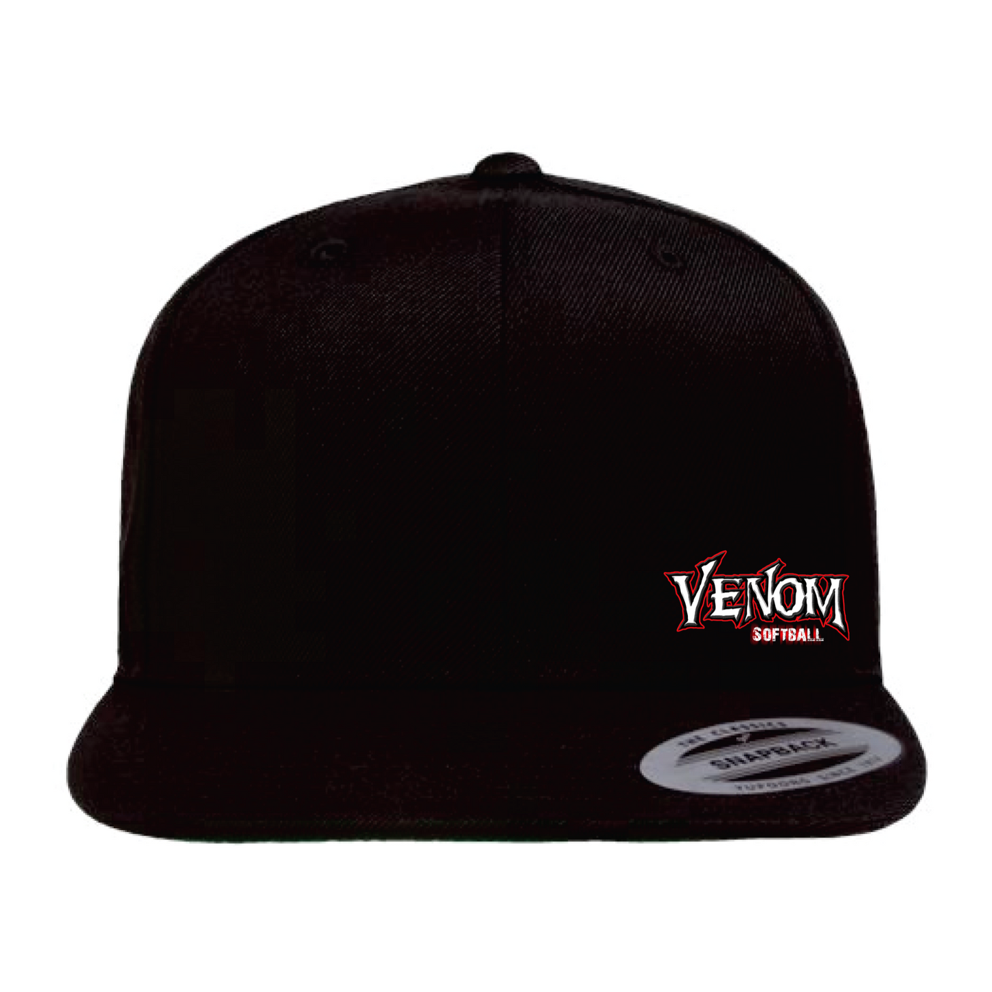 Venom Embroidered Flat Bill