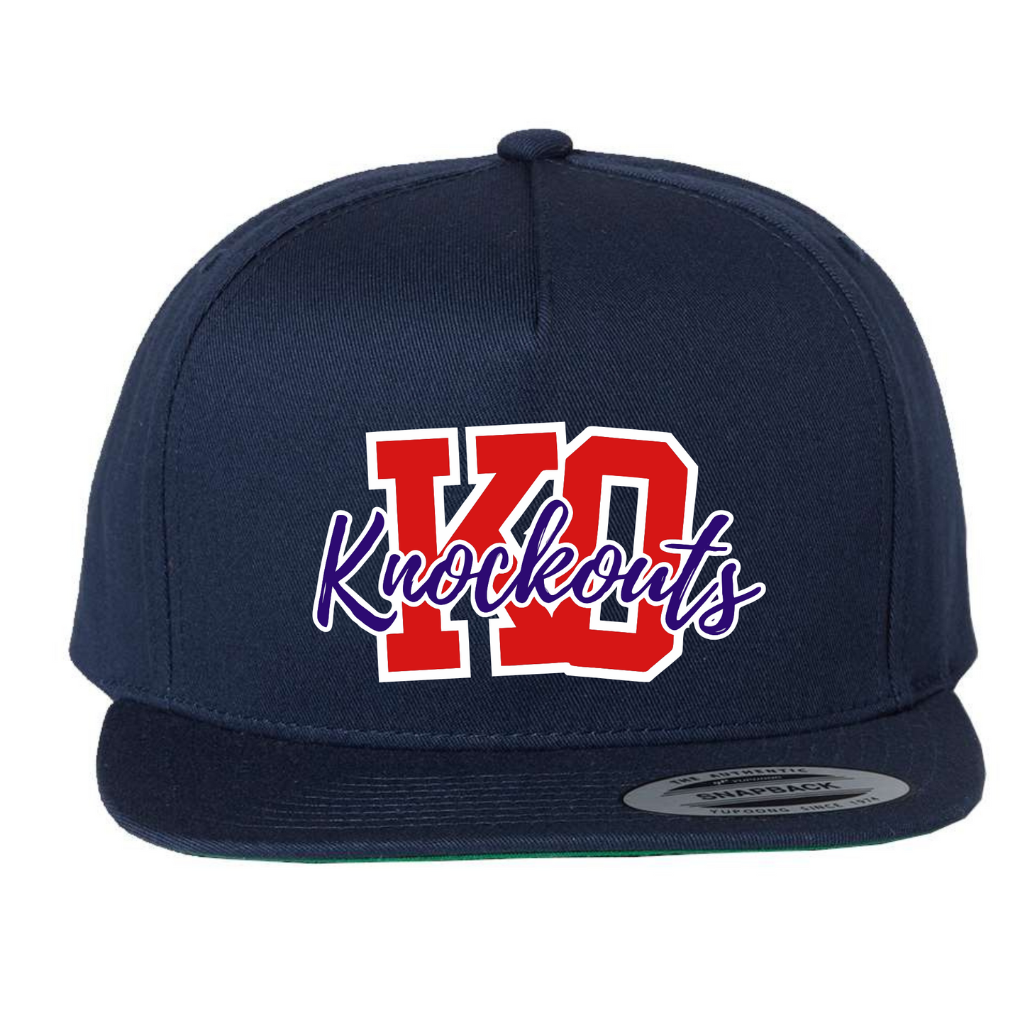 Knockouts Embroidered Flat Bill