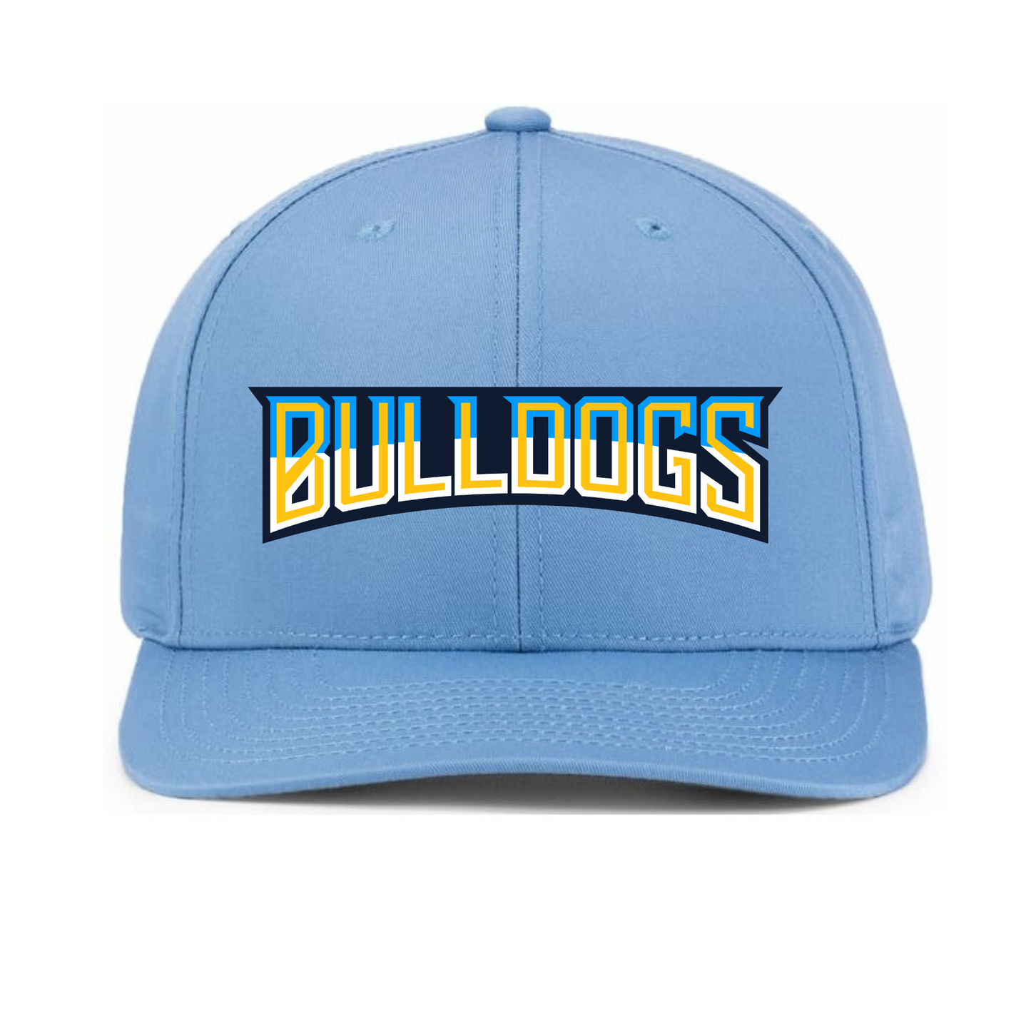 Bulldogs Embroidered Full Cotton Back