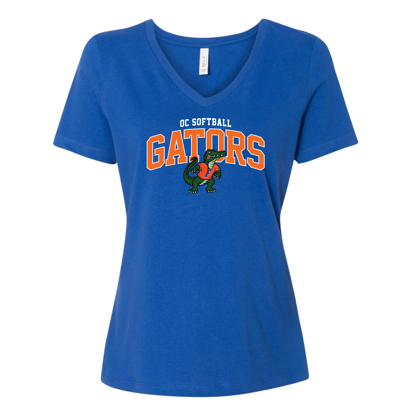 Gators Ladies V-Neck Tee