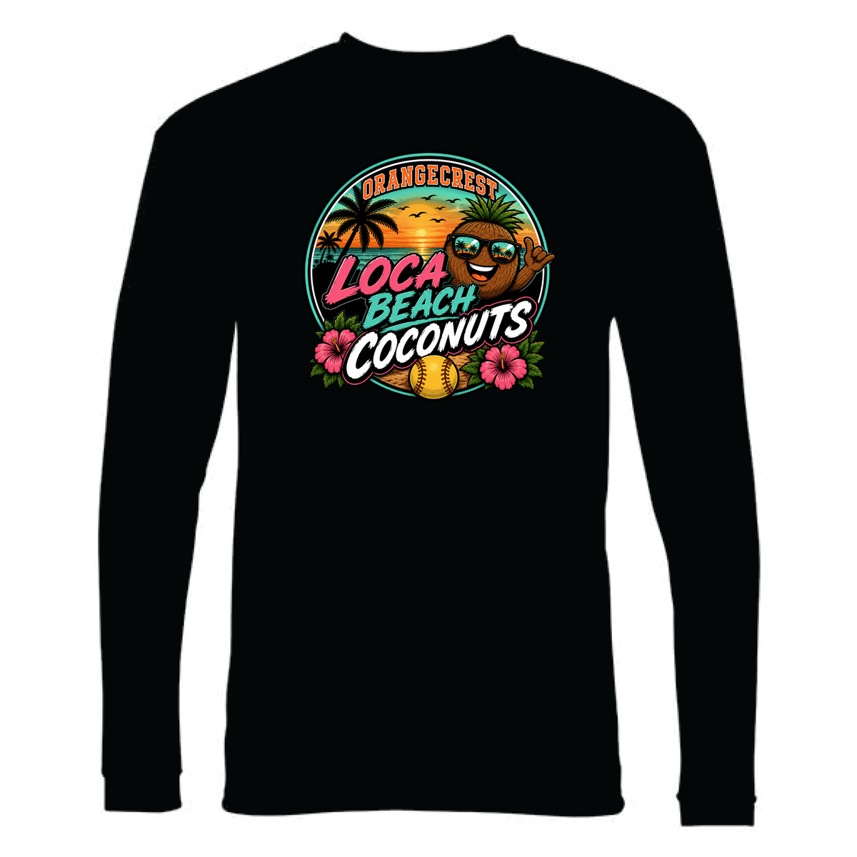 Loca Beach Coconuts Dri Fit Long Sleeve