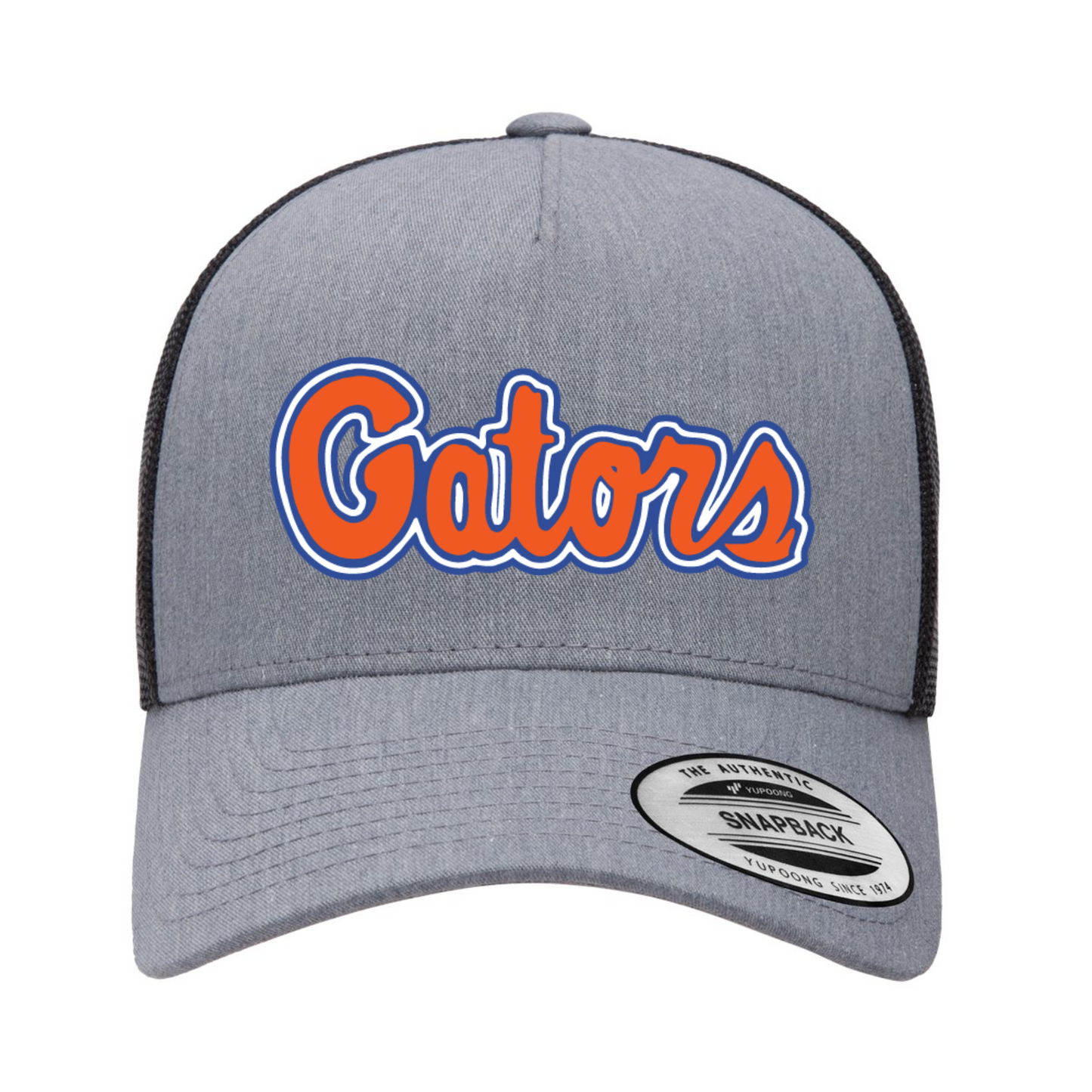 Gators Embroidered Trucker Curve Bill