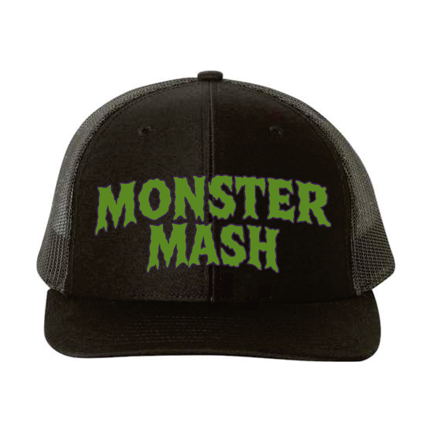 Monster Mash Embroidered Trucker