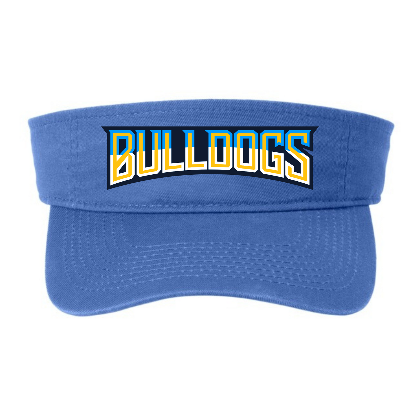 Bulldogs Embroidered Visor
