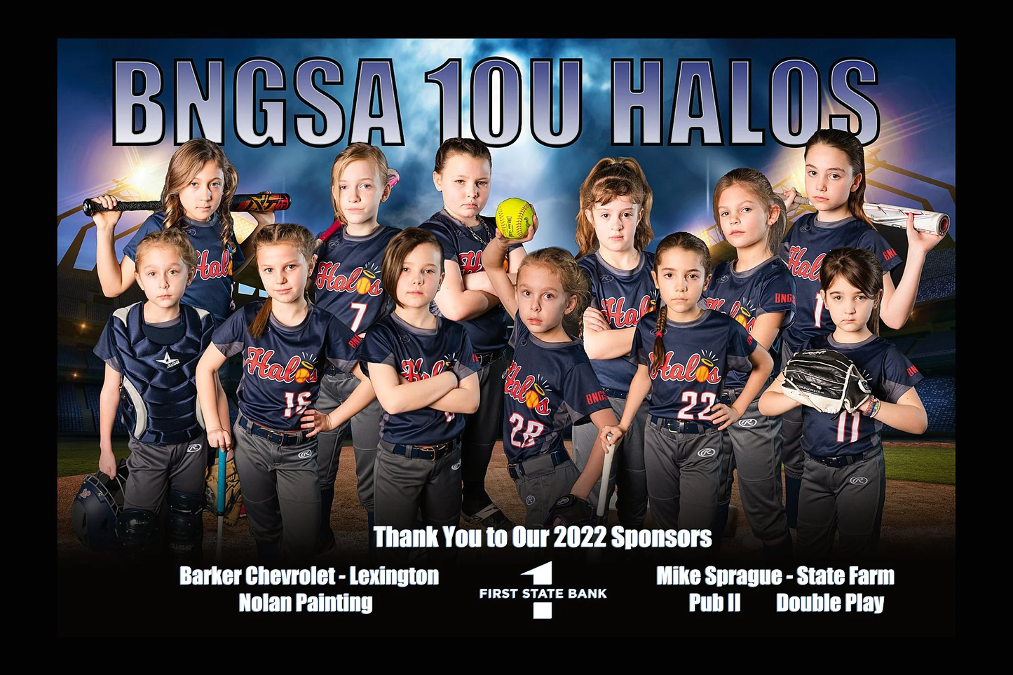 Team Banner with Player Photos