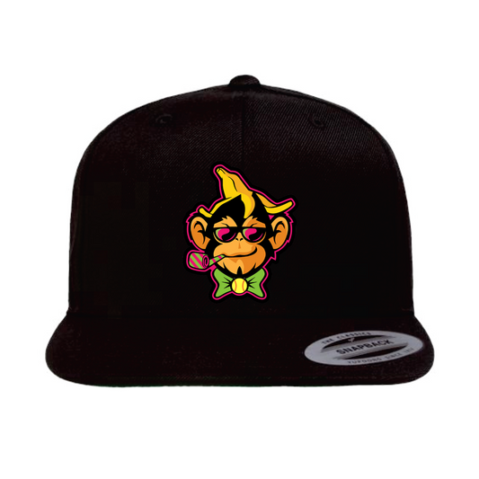 Party Animals Embroidered Flat Bill