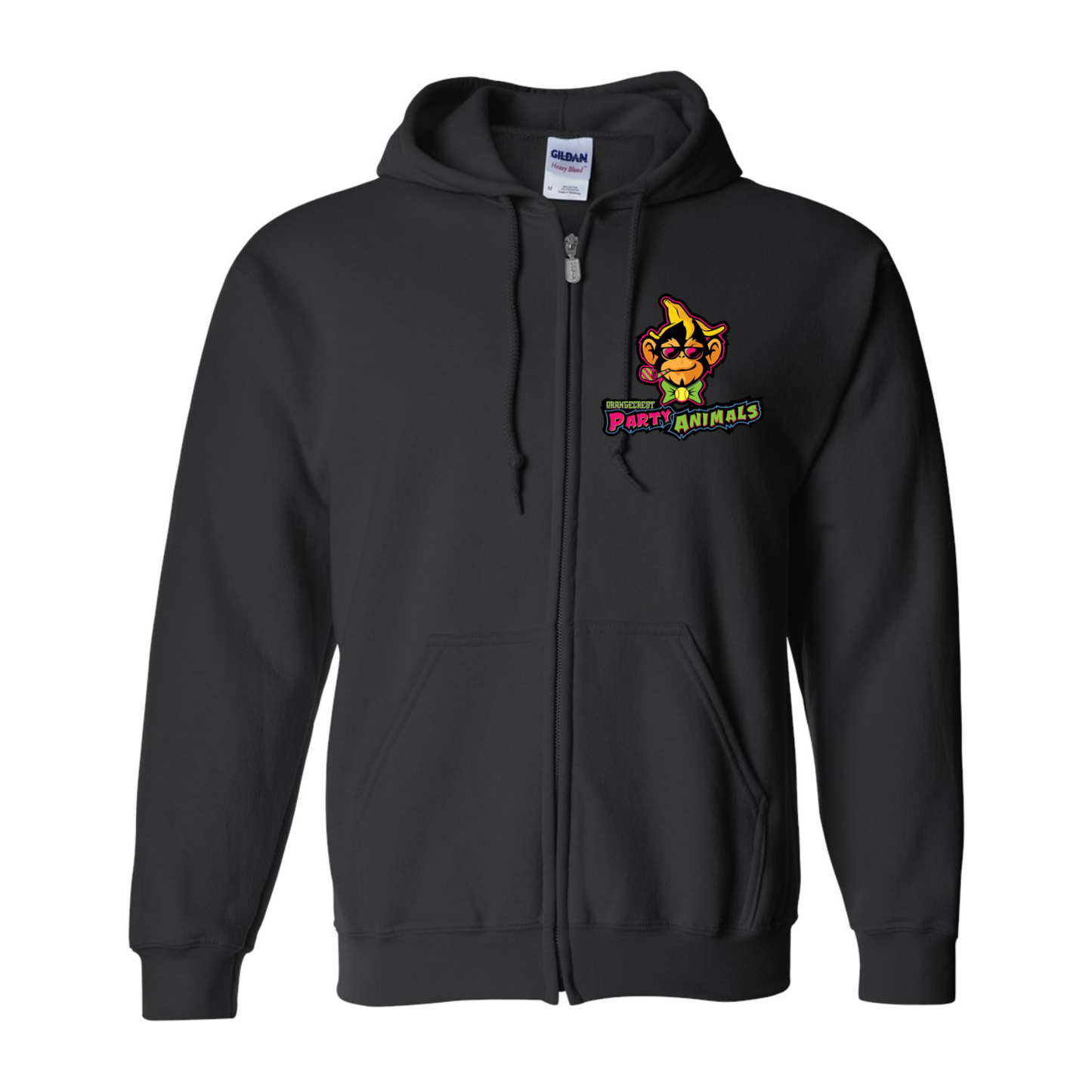 Party Animals Zipper Hoodie