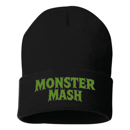 Monster Mash Embroidered Beanie