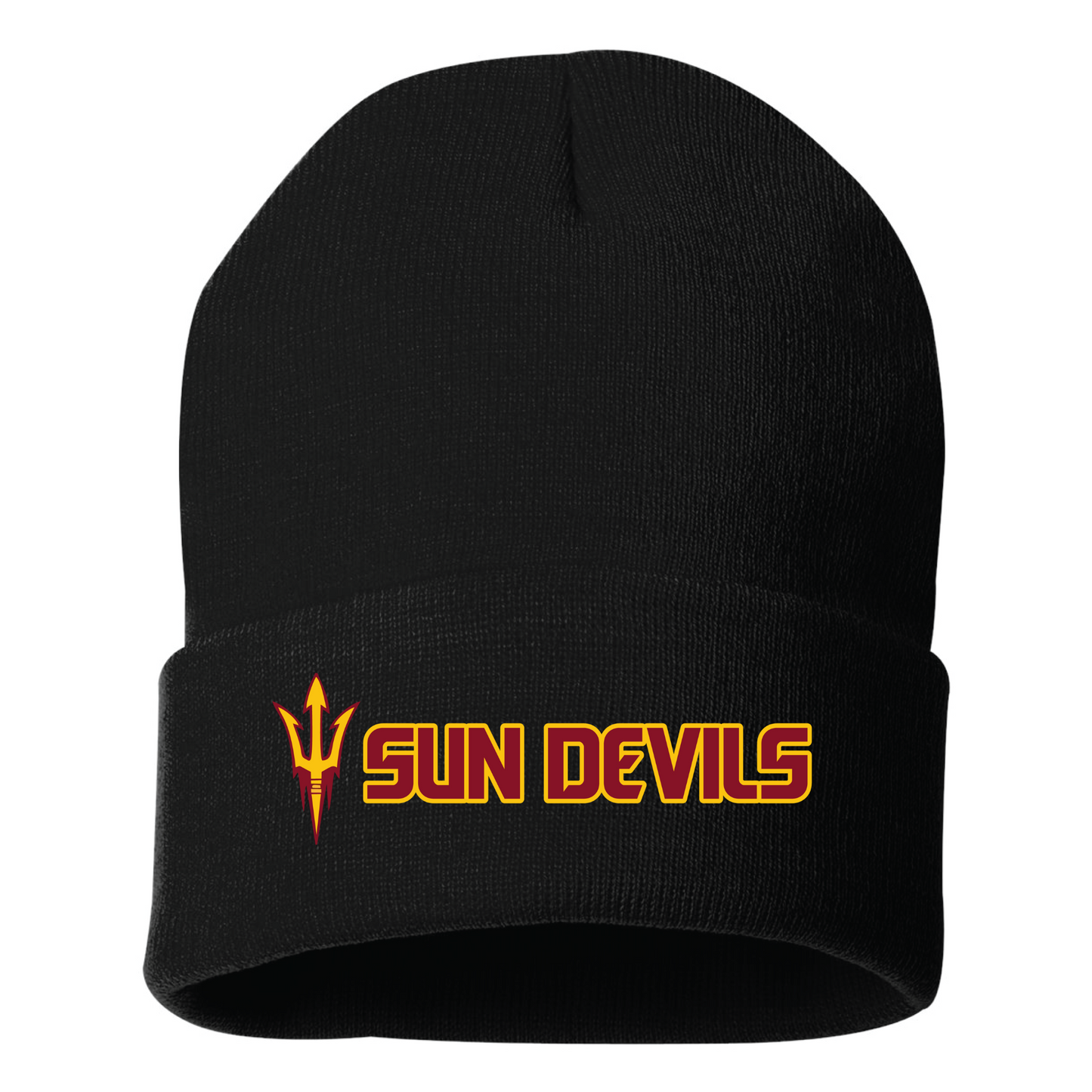 Sun Devils Embroidered Beanie