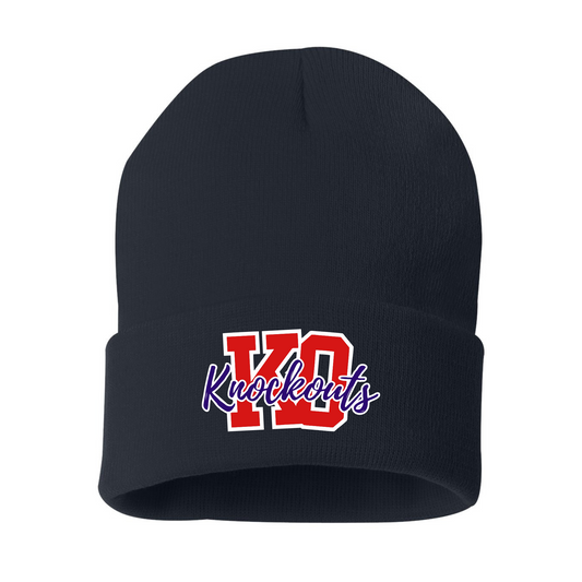 Knockouts Embroidered Beanie
