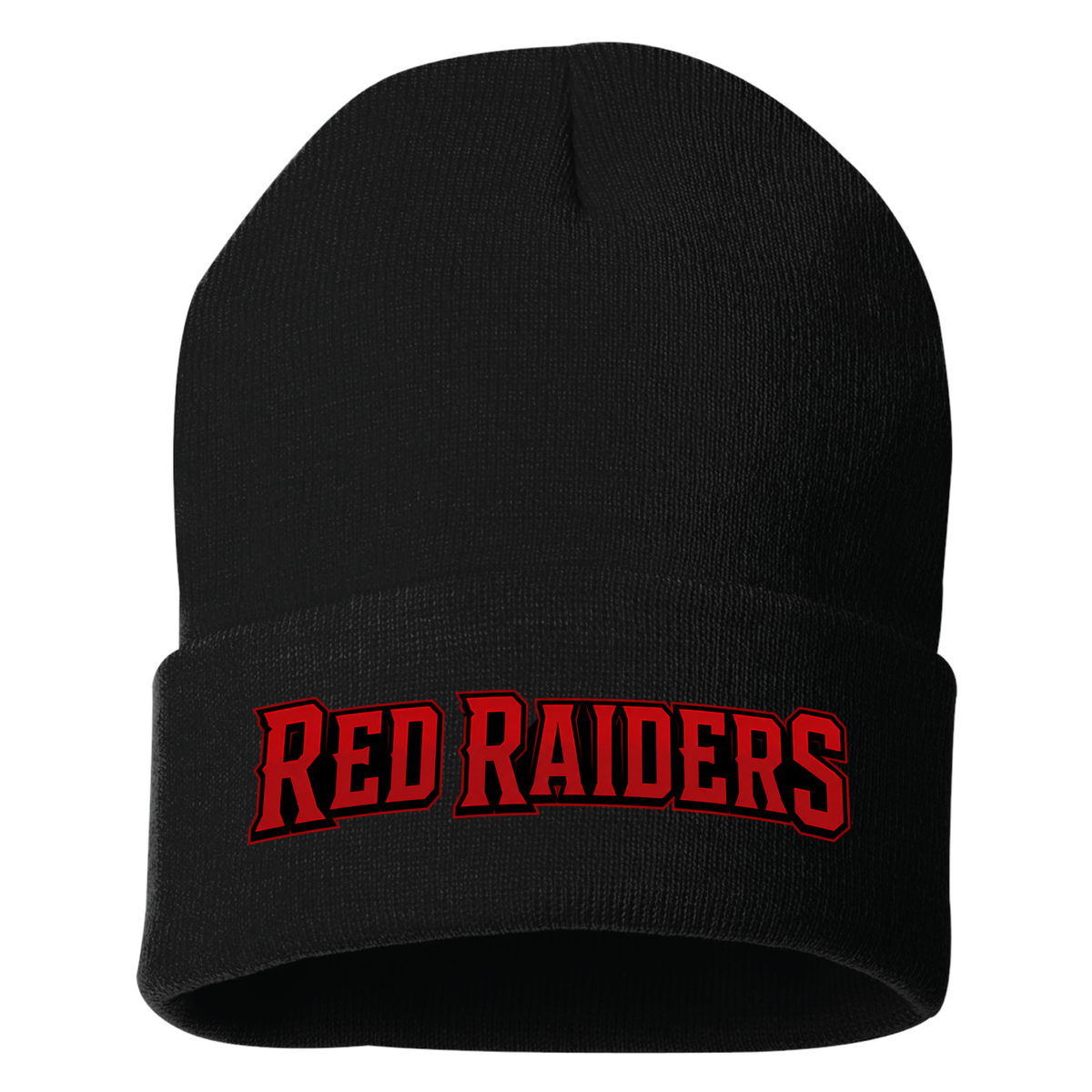 Red Raiders Embroidered Beanie