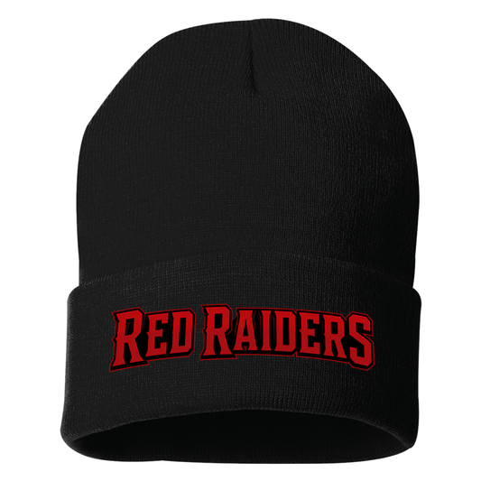 Red Raiders Embroidered Beanie