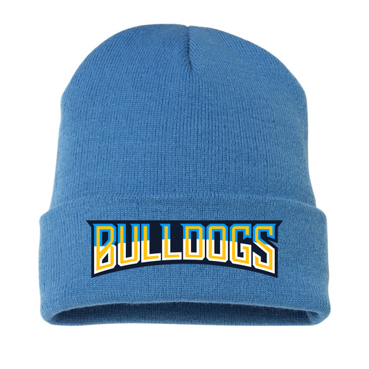 Bulldogs Embroidered Beanie
