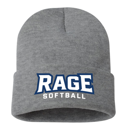 Rage Embroidered Beanie