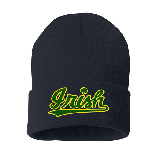 Fighting Irish Embroidered Beanie