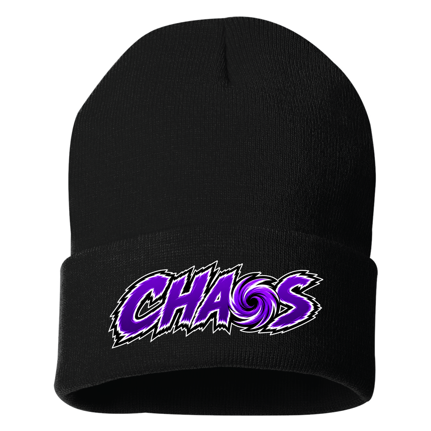 Chaos Embroidered Beanie