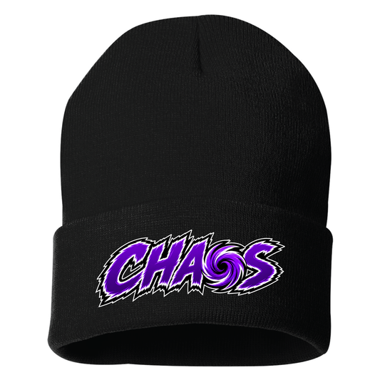 Chaos Embroidered Beanie