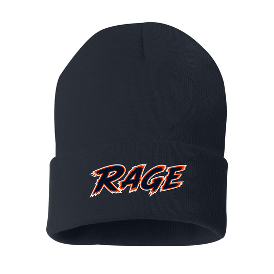 Rage Embroidered Beanie