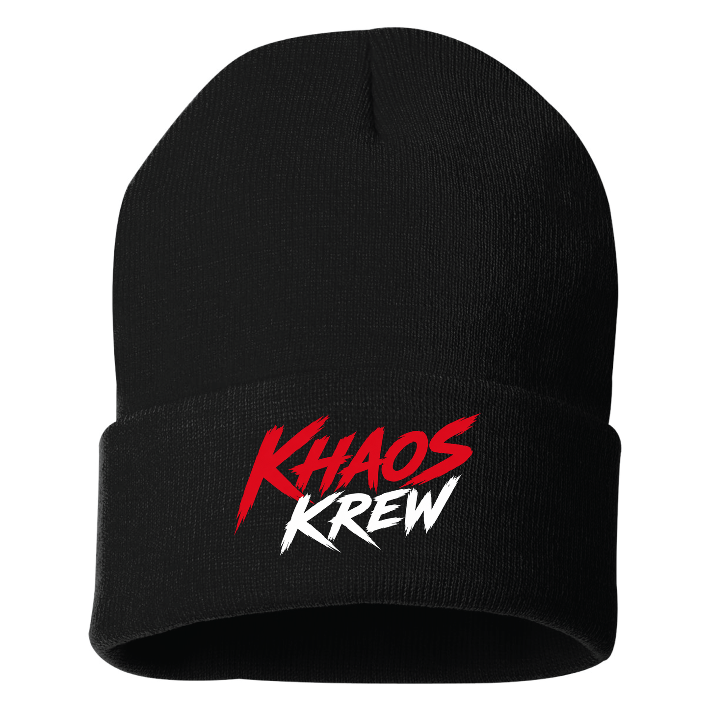 Khaos Krew Embroidered Beanie