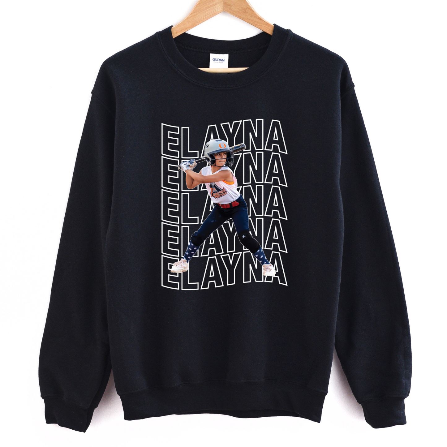 Custom Player Tee/Crew Sweatshirt