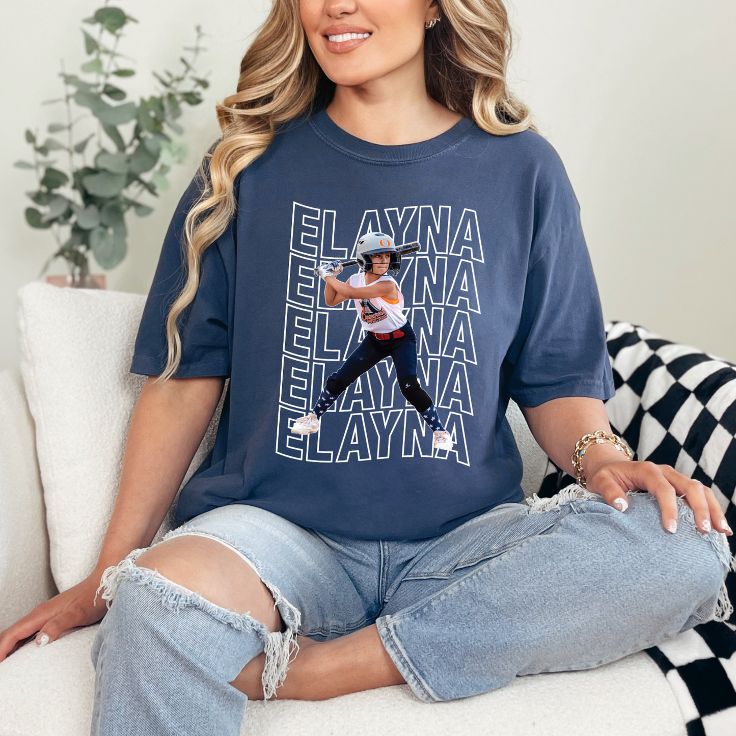 Custom Player Tee/Crew Sweatshirt