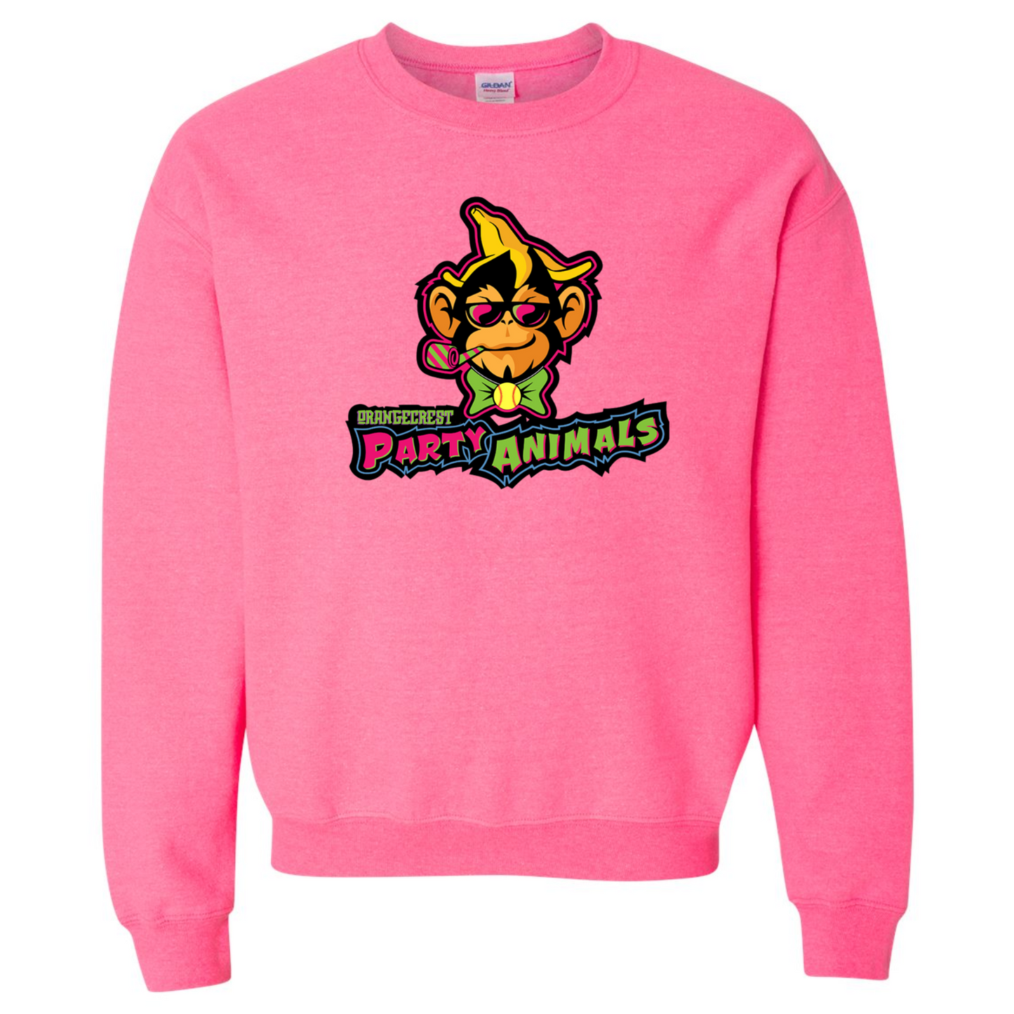 Party Animals Fleece Crew Sweatshirt
