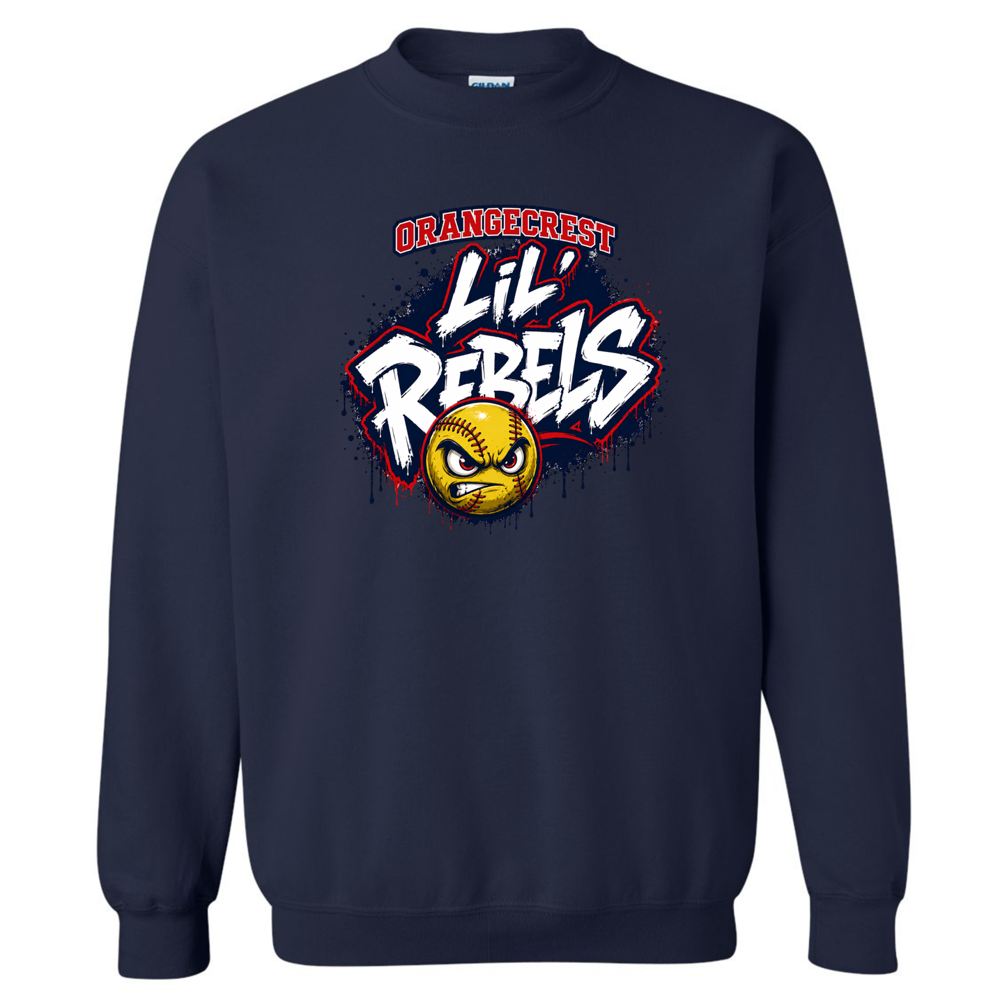 Lil Rebels Fleece Crew Sweatshirt