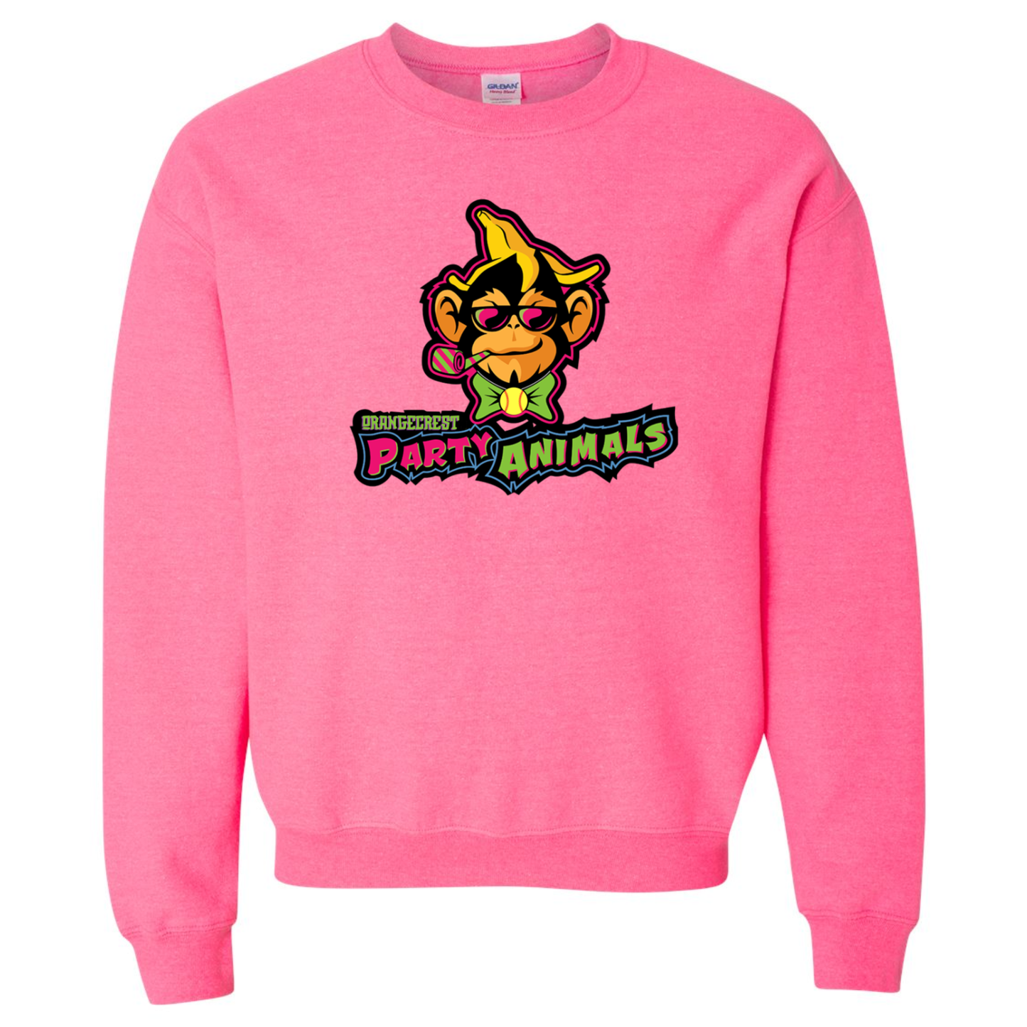 Party Animals Fleece Crew Sweatshirt