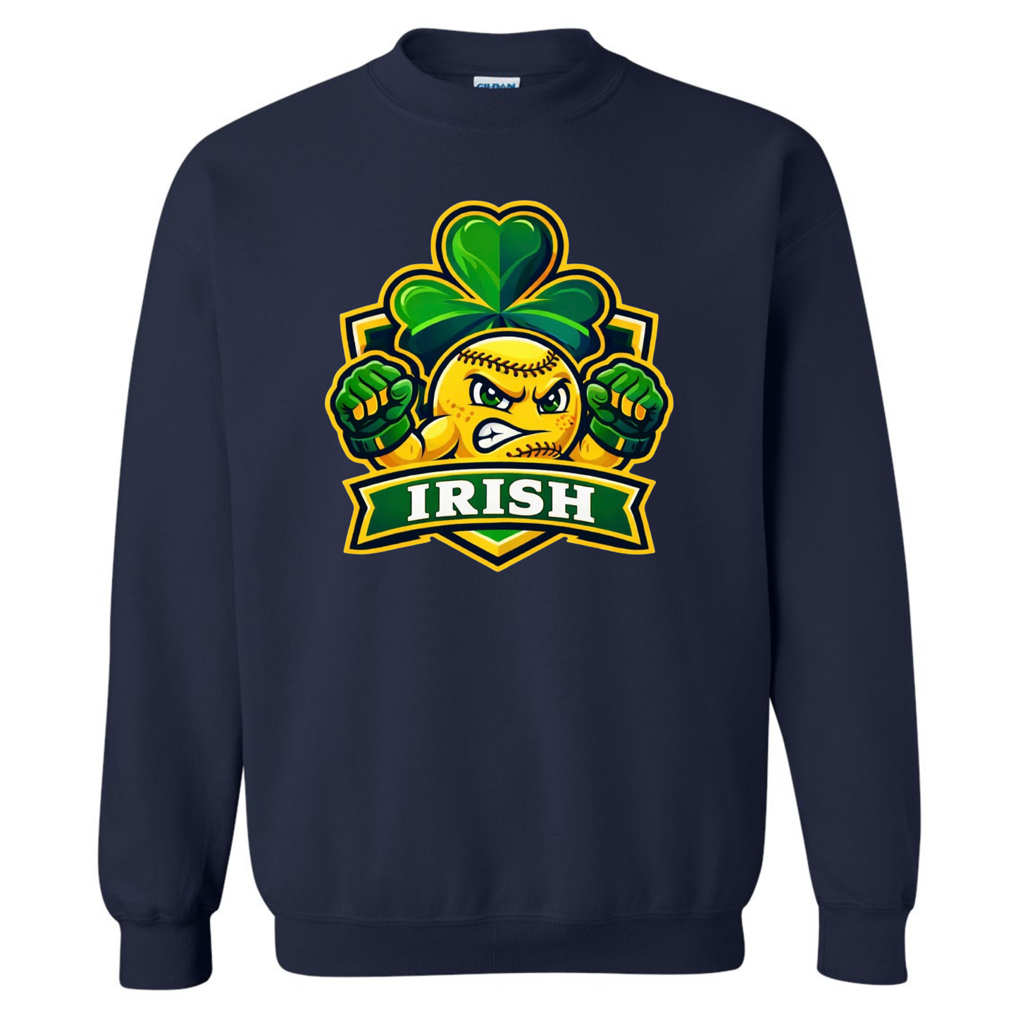 Fighting Irish Fleece Crew Sweatshirt