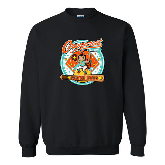 Glove Bugs Fleece Crew Sweatshirt