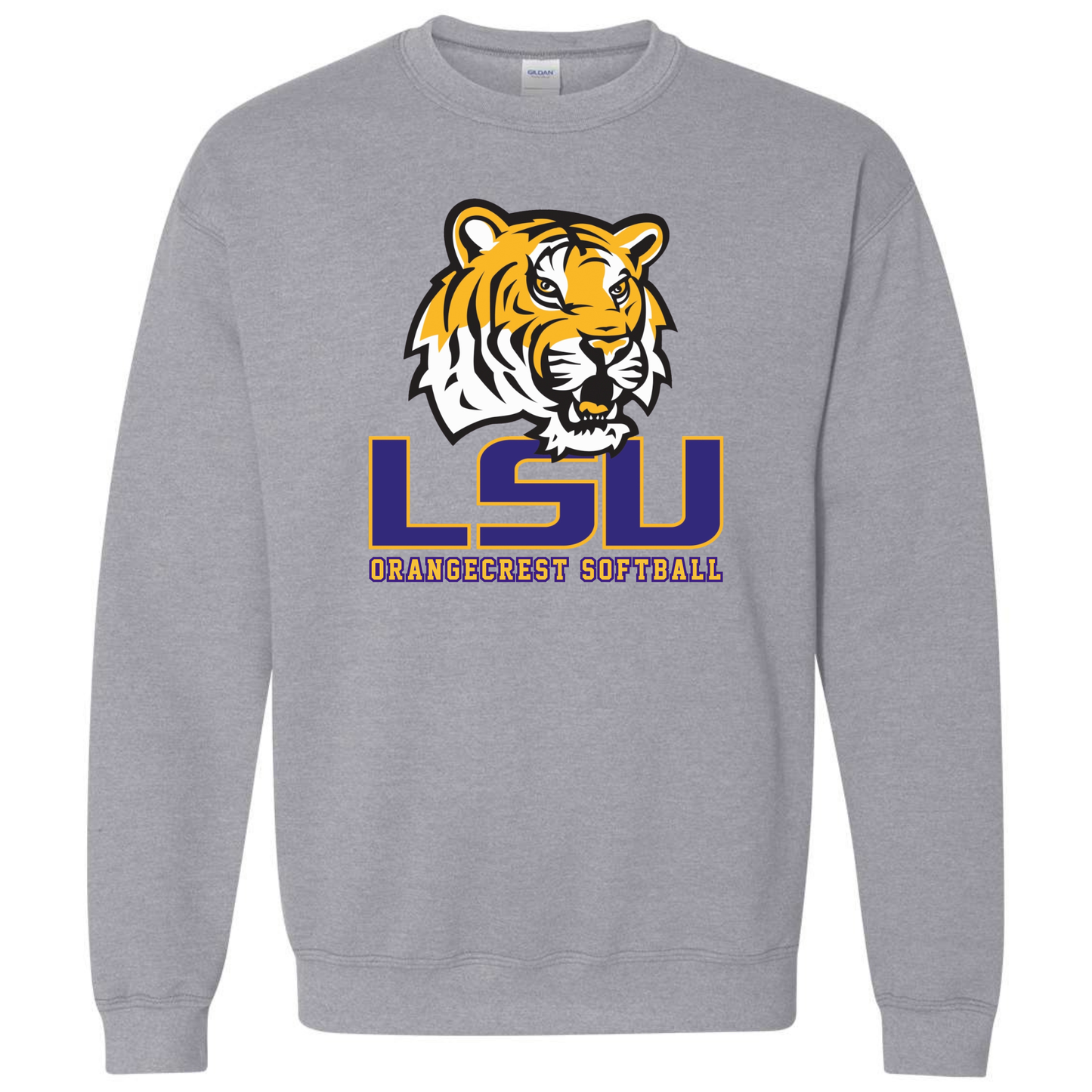 Tigers Fleece Crew Sweatshirt