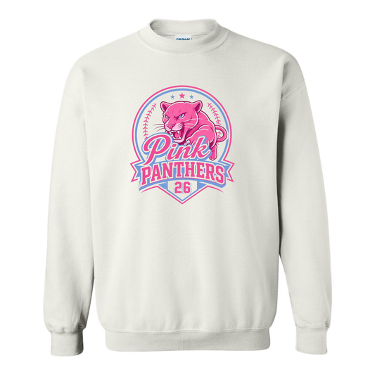 Pink Panthers Fleece Crew Sweatshirt