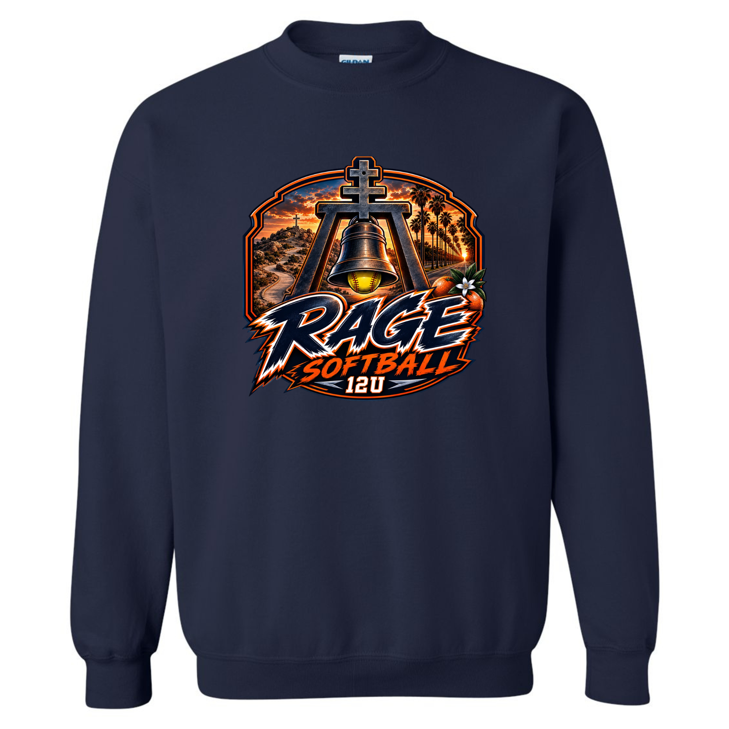 Rage Fleece Crew Sweatshirt