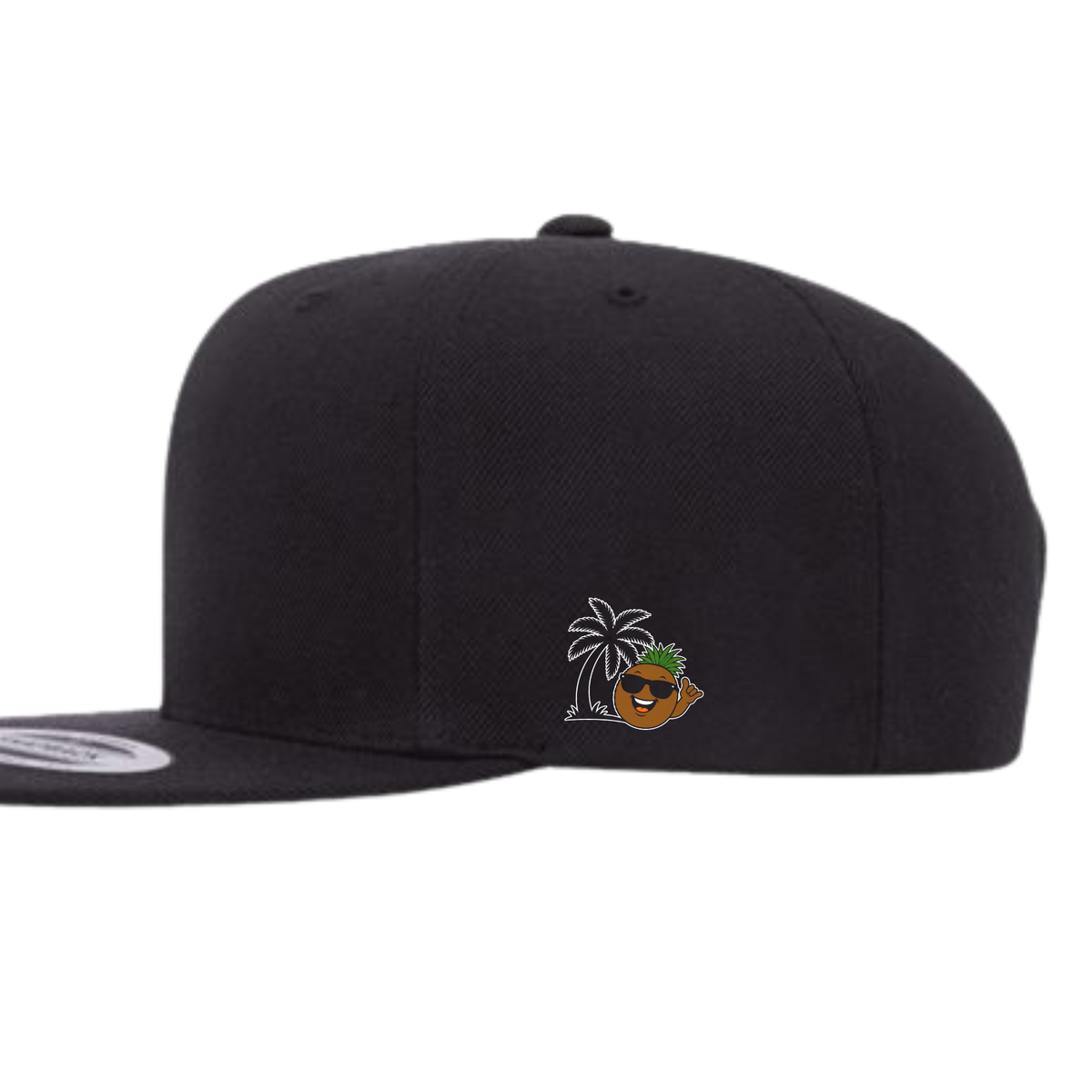 Loca Beach Cocnuts Embroidered Flat Bill