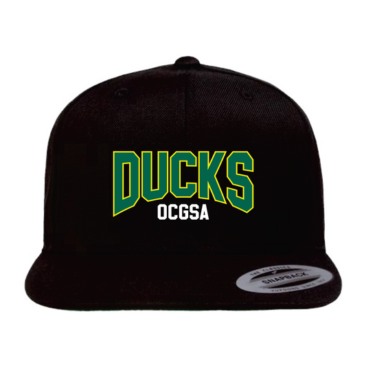 Ducks Embroidered Flat Bill