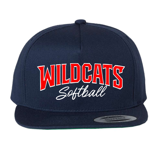 Wildcats Embroidered Flat Bill
