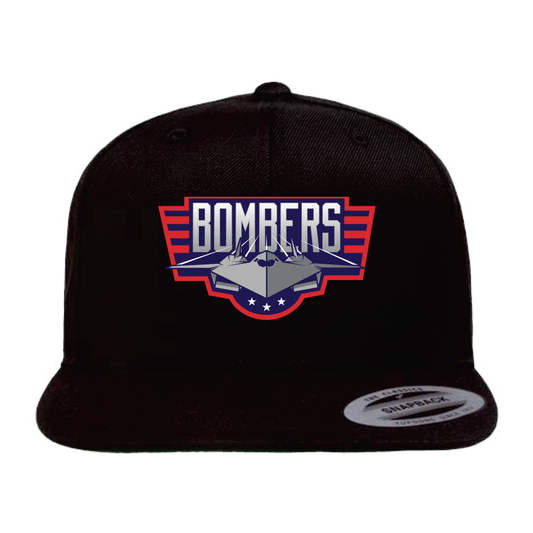 Bombers Embroidered Flat Bill