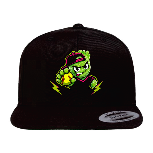 Sour Pitch Kids Embroidered Flat Bill