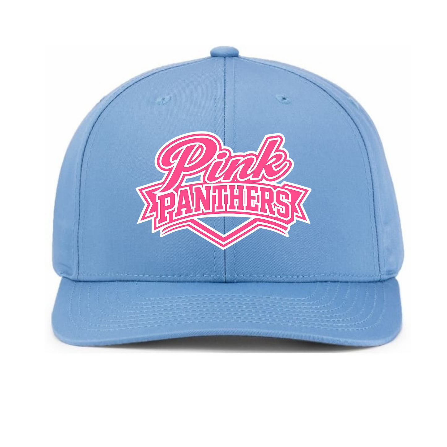Pink Panthers Embroidered Full Cotton Back