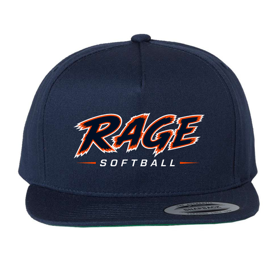 Rage Embroidered Flat Bill