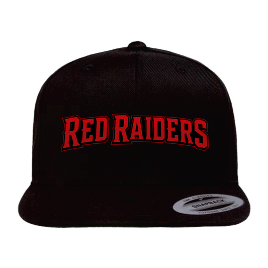 Red Raiders Embroidered Flat Bill