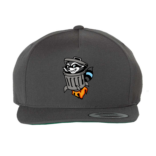 Trash Pandas Embroidered Flat Bill