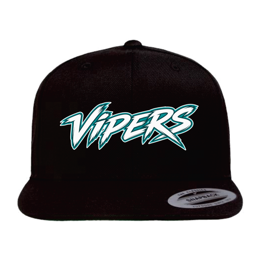 Vipers Embroidered Flat Bill