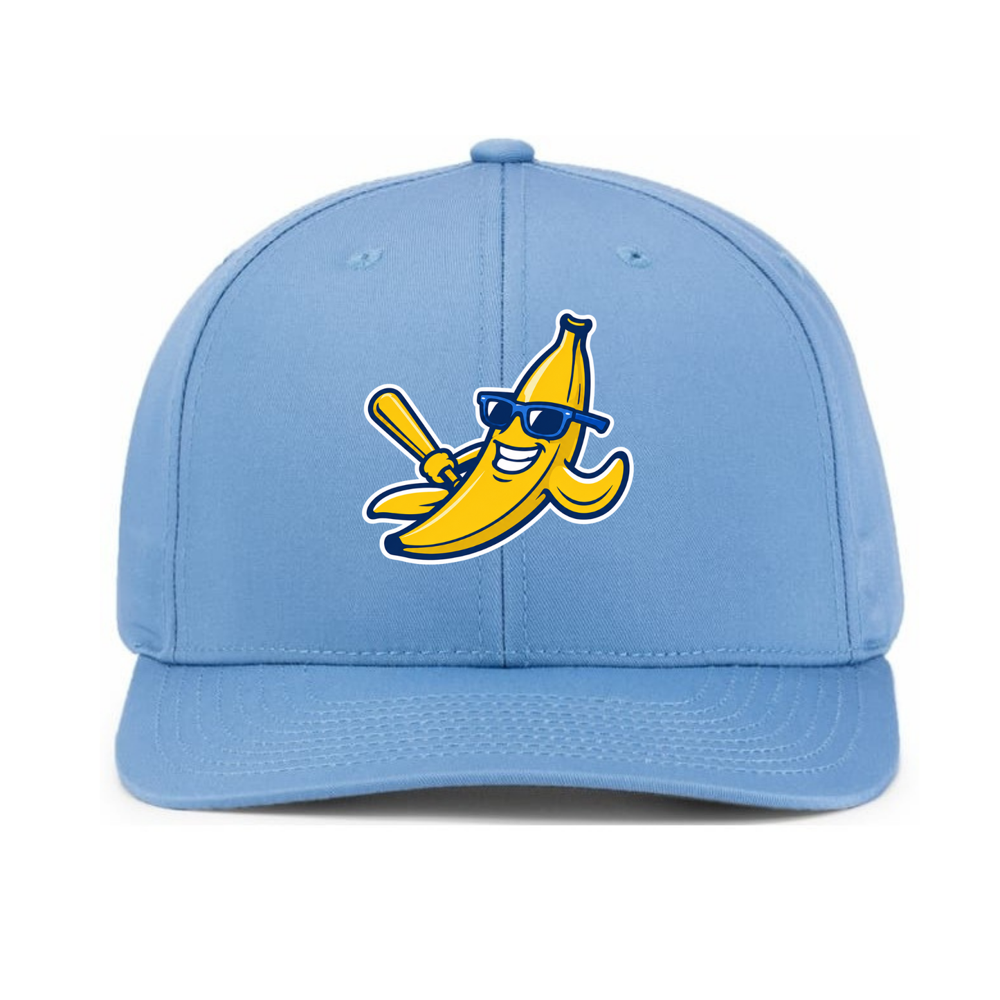 Bananas Embroidered Full Cotton Back
