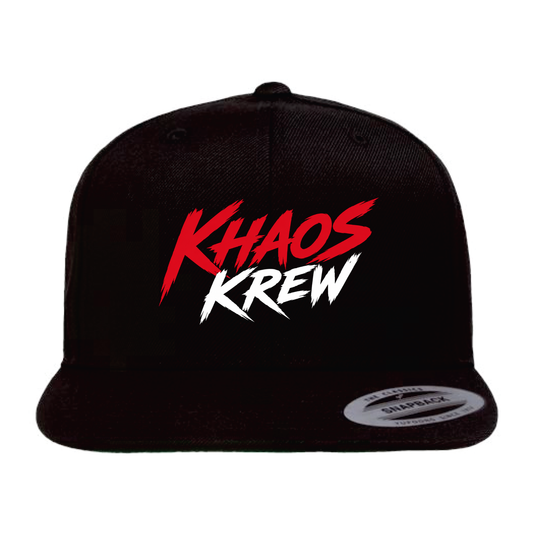 Khaos Krew Embroidered Flat Bill