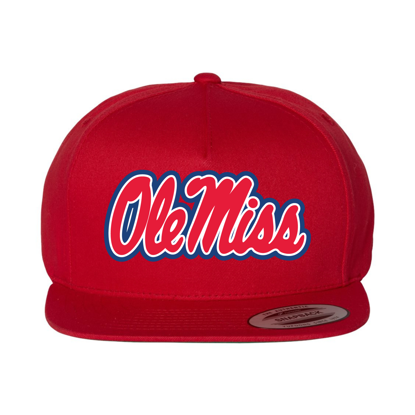 Rebels Embroidered Flat Bill