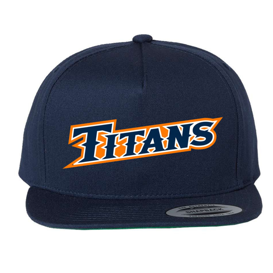 Titans Embroidered Flat Bill